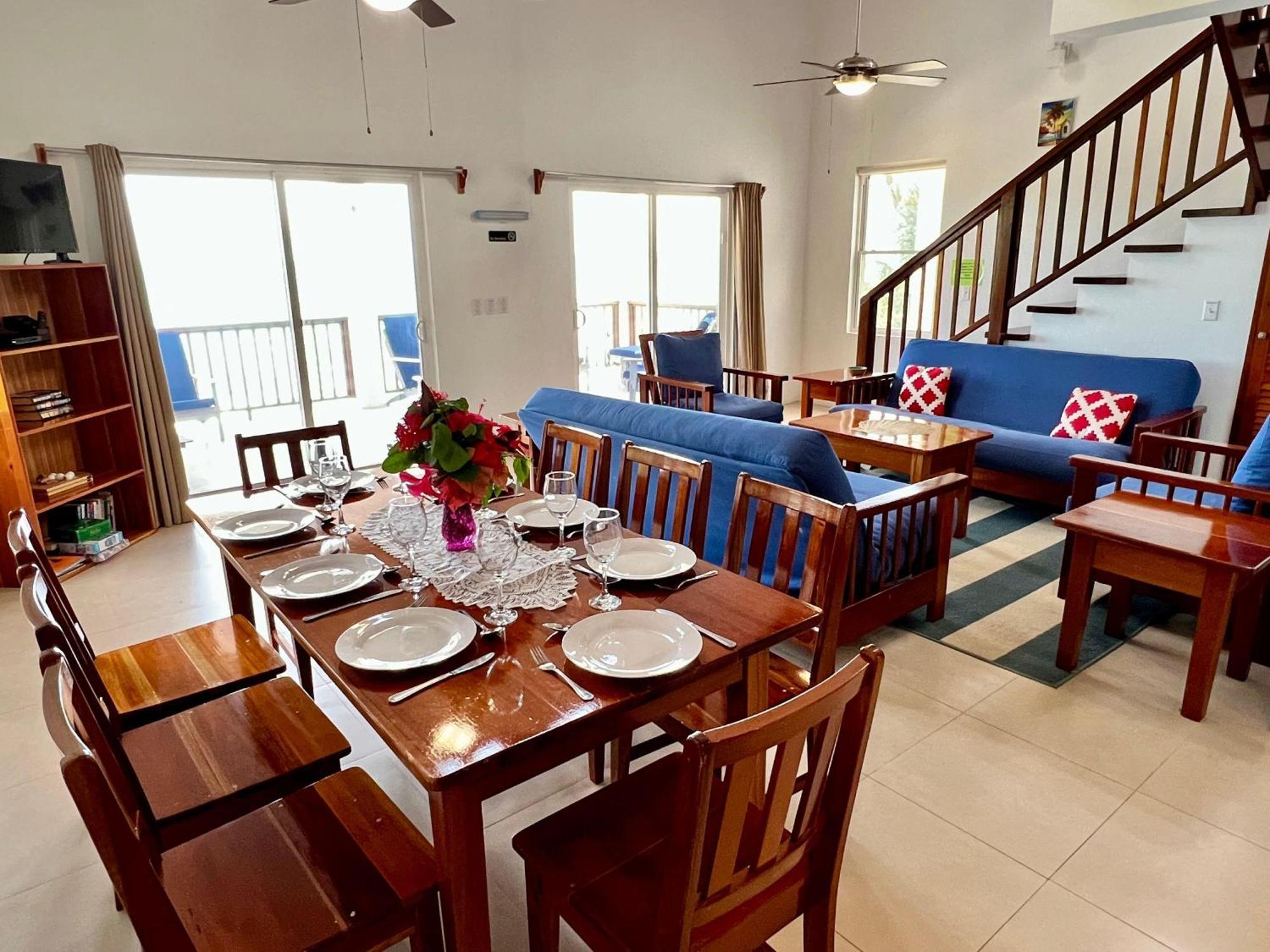 Velento Partial Ocean View Penthouse #7 Villa Caye Caulker Exteriör bild