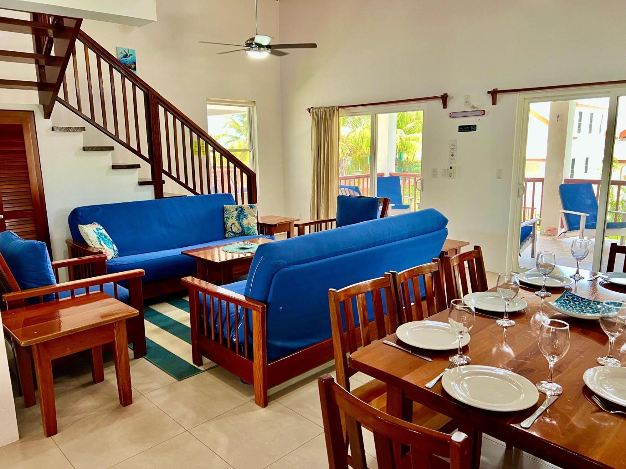 Velento Partial Ocean View Penthouse #7 Villa Caye Caulker Exteriör bild